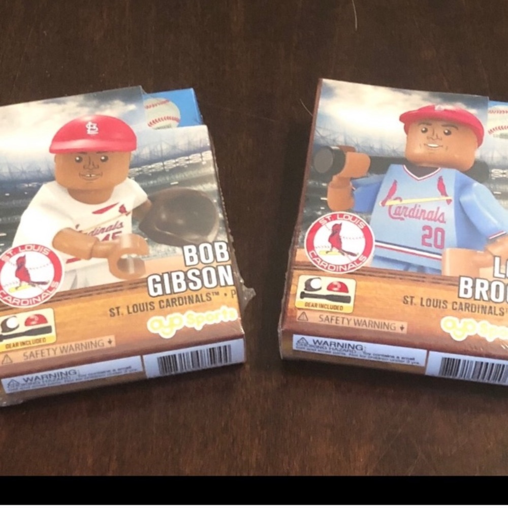 Bob Gibson and Stan Musial Legos